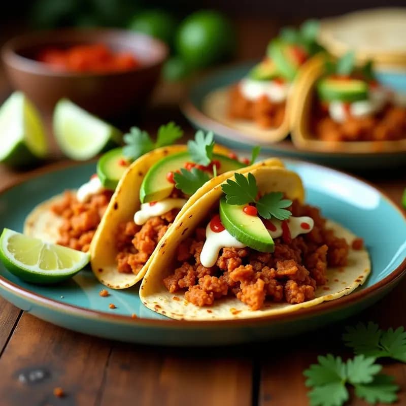 Tacos de Jackfruit Desmenuzado Vegano: Receta Rápida con Sabor a Carne en 20 Minutos