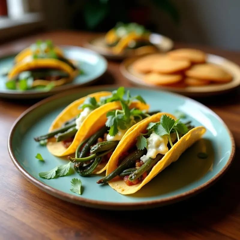 Tacos de Nopales Asados Veganos: Receta Rápida y Alta en Fibra en 20 Minutos
