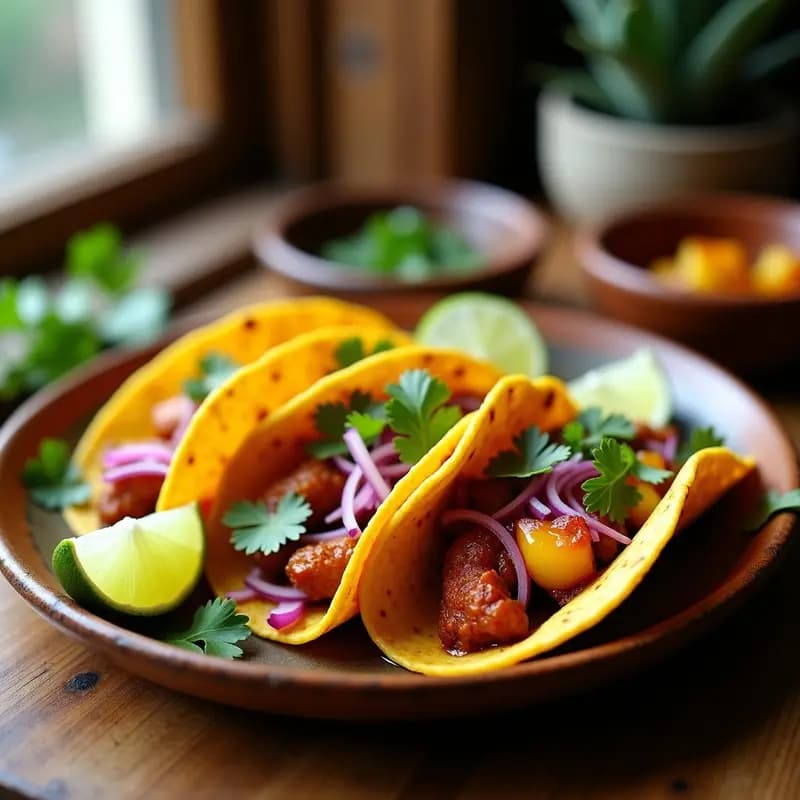 Tacos de Rabo de Gallo al Pastor: Receta Auténtica y Jugosa en 30 Minutos