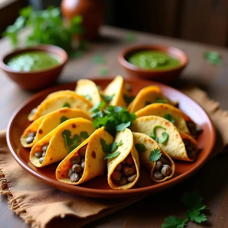 Tacos Dorados de Anginga con Salsa Verde: Receta Mexicana Crujiente en 25 Minutos