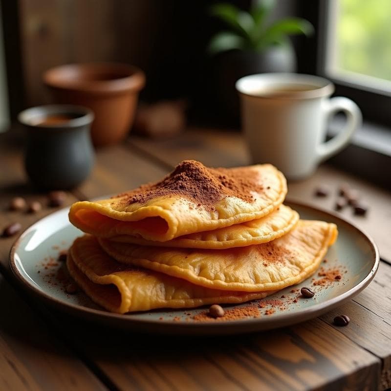 Tacos Dorados de Café Colombiano: Receta Tradicional con Toque Dulce y Energético