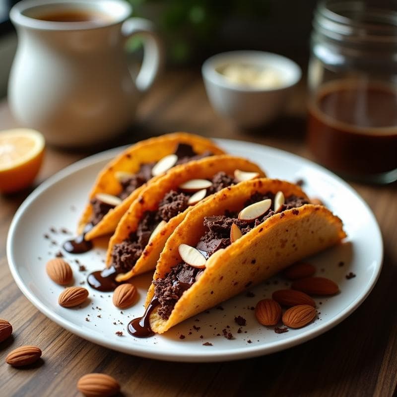 Tacos Dorados de Café: Receta con Espresso para Desayuno Energético y Crujiente