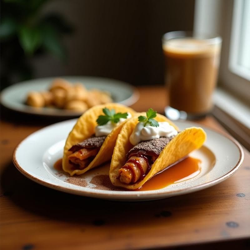 Tacos Dorados de Café Moka: Receta Innovadora con Expresso en Airfryer