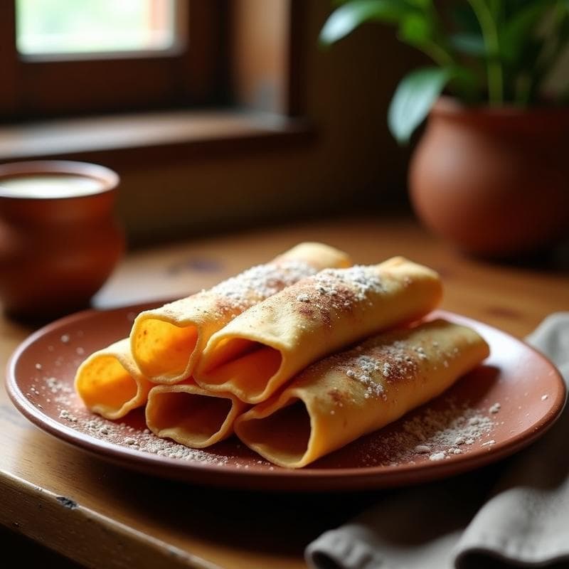 Tacos Dorados de Café de Olla: Receta Tradicional Sin Freír en 20 Minutos