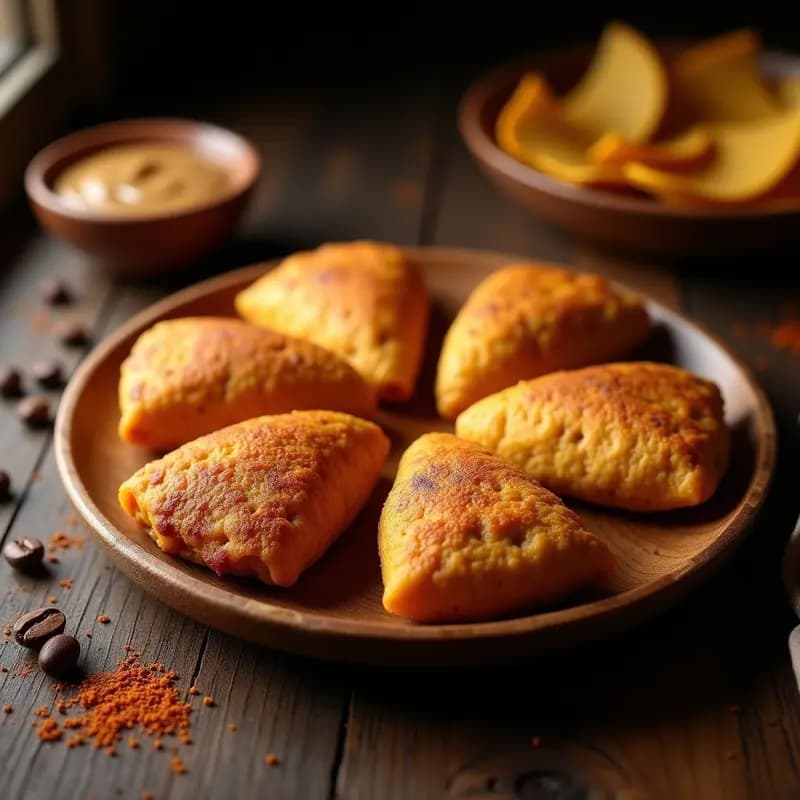 Tacos Dorados de Café: Receta Vegana Crujiente con Salsa de Avellanas y Especias