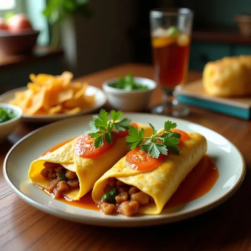 Tacos Dorados de Calabaza Negra: Receta Vegana al Horno en 30 Minutos
