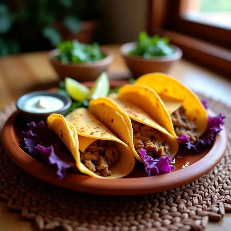 Tacos Dorados Mexicanos: Receta Crujiente de Carne Deshebrada, Queso y Lechuga