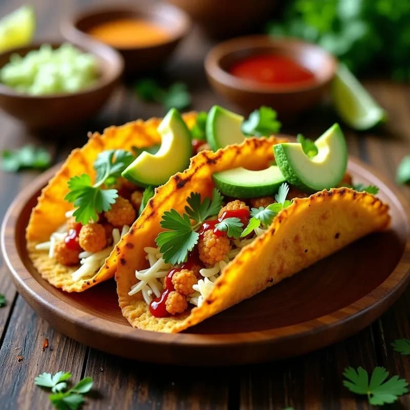 Tacos Dorados de Coliflor: Receta Crujiente y Baja en Carbohidratos en Airfryer