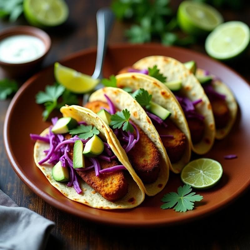 Tacos Dorados de Hongo Portobello: Receta Vegana Crujiente en 20 Minutos