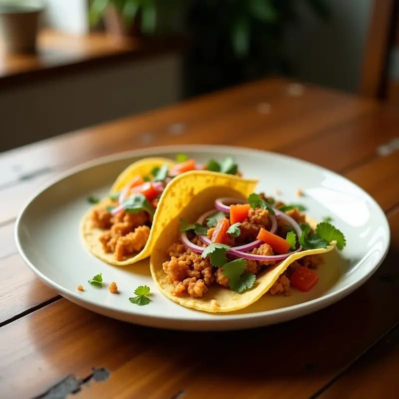 Tacos Dorados de Jackfruit: Receta mexicana vegetariana con textura carnosa