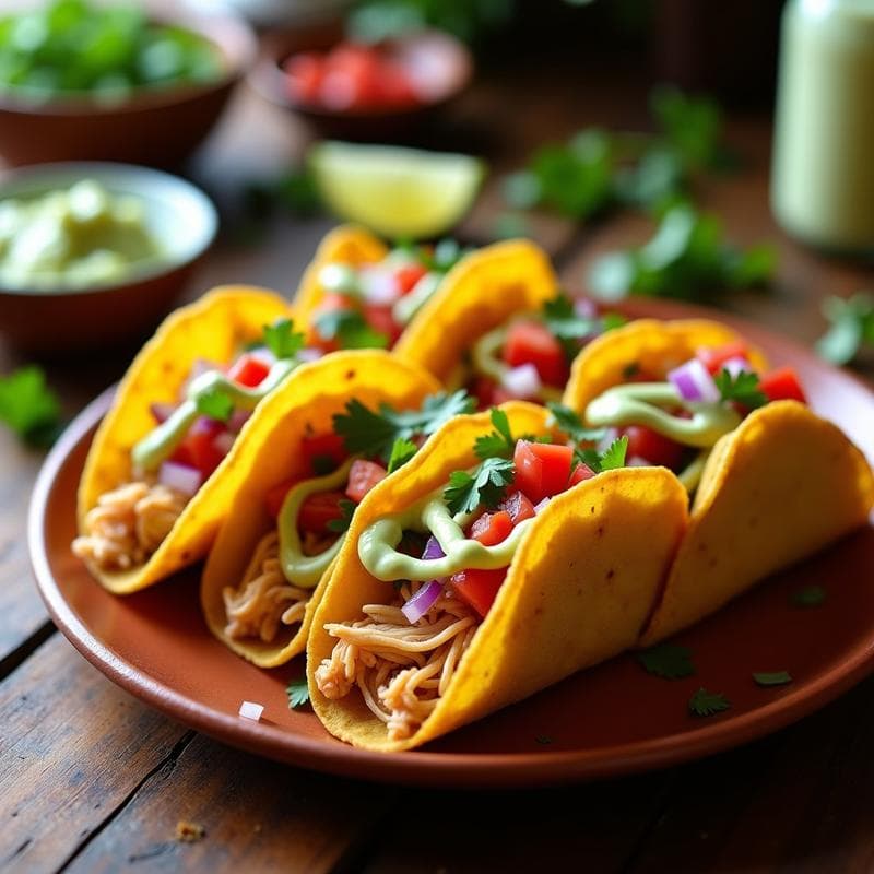 Tacos Dorados de Jaiba con Pico de Gallo: Receta Costera Crujiente en 25 Minutos