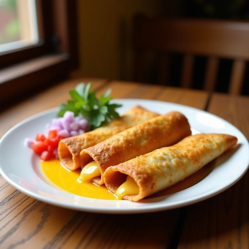 Tacos Dorados Llaneros con Queso Guayanés: Receta Venezolana Crujiente en 25 Minutos