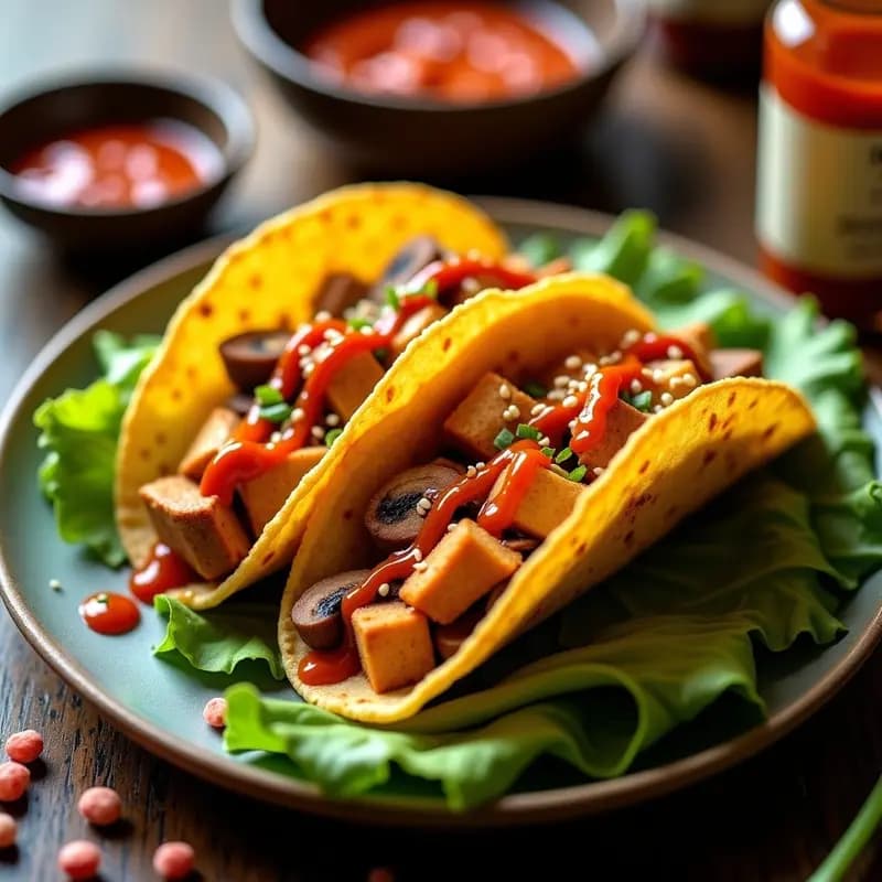 Tacos Dorados de Onggi y Pimienta Rosa: Receta Coreana Fusión en 25 Minutos