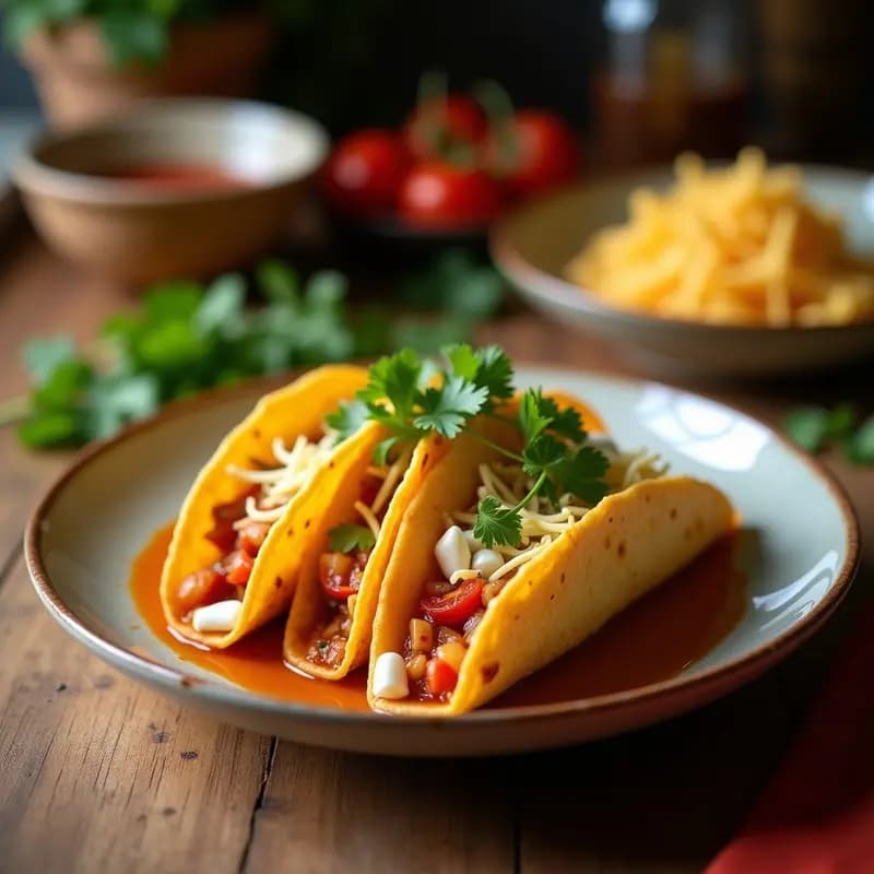 Tacos Dorados de Pimiento Choricero y Queso Fresco: Receta Rapidísima en Airfryer