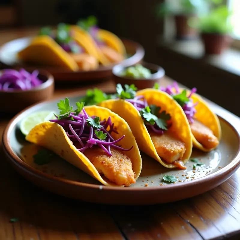Tacos Dorados de Pescado: Receta Crujiente y Baja en Calorías con Horneado Saludable