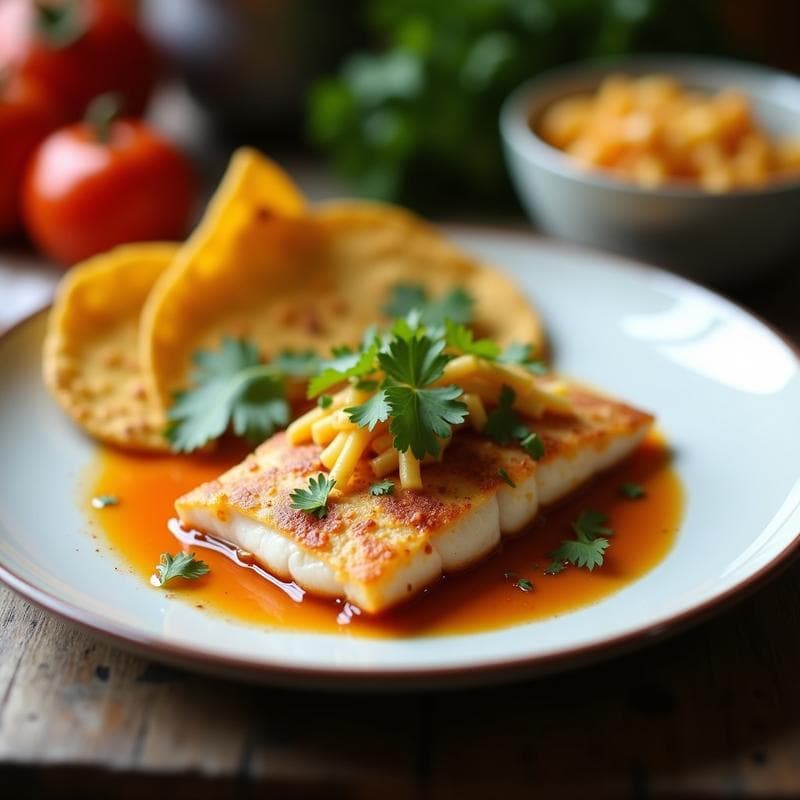Tacos Dorados de Pescado Crujientes: Receta en Airfryer con Salsa de Mango y Habanero