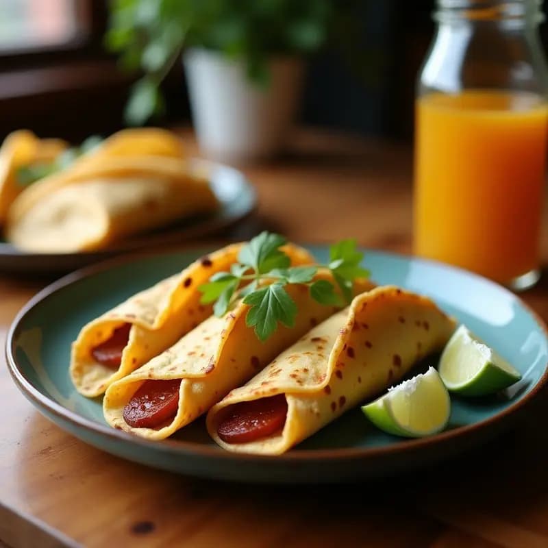 Tacos Dorados de Queso Fundido y Chorizo: La Fusión Perfecta entre México y el Cheat Meal