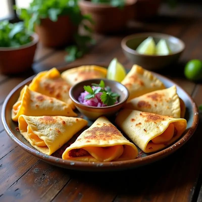 Tacos Dorados de Queso Quesilla y Zaatar: Receta Crujiente y Alta en Proteínas en 20 Minutos