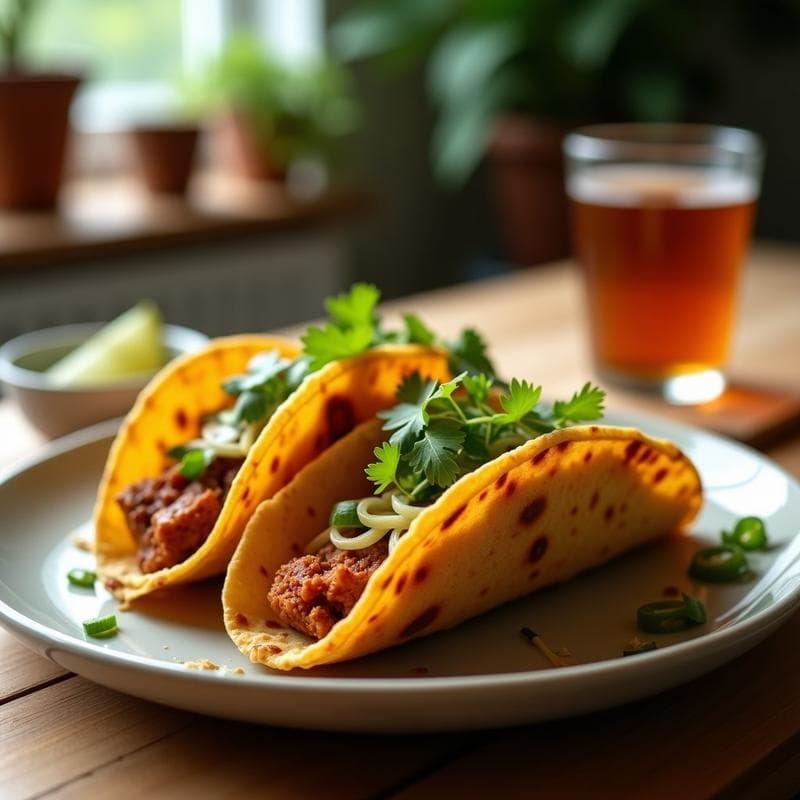 Tacos Dorados Veganos de Jackfruit: Receta Zero Waste en Airfryer con 0 Residuos