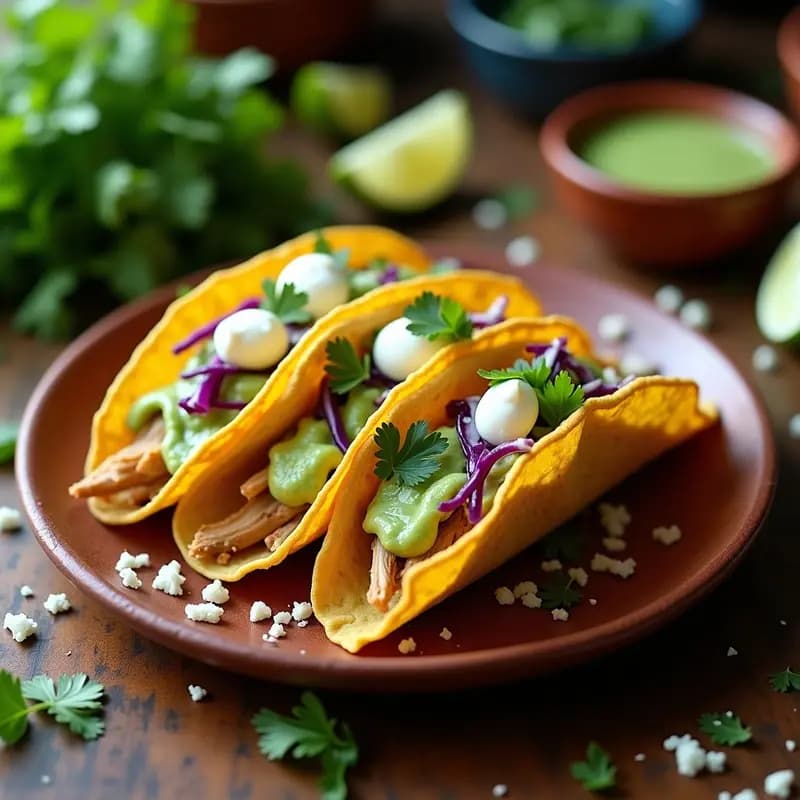 Tacos Dorados con Pipián Verde: Receta Tradicional en 20 Minutos con Salsa Auténtica