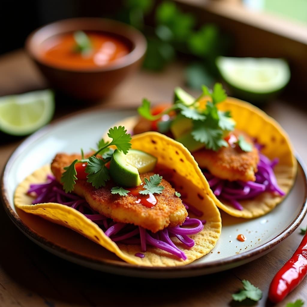 Tacos de Eliseo con Salsa de Guayaba y Chile Habanero: Receta Venezolana en Airfryer Sin Fritura