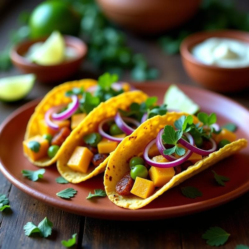 Tacos de Flor de Calabaza y Queso Panela: Receta Mexicana en Airfryer sin Aceite