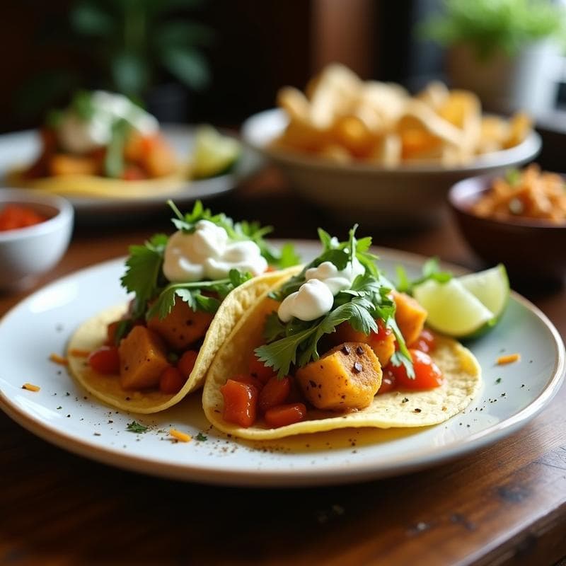 Tacos de Flores de Calabaza y Queso Fresco: Receta Mexicana en Airfryer sin Freír