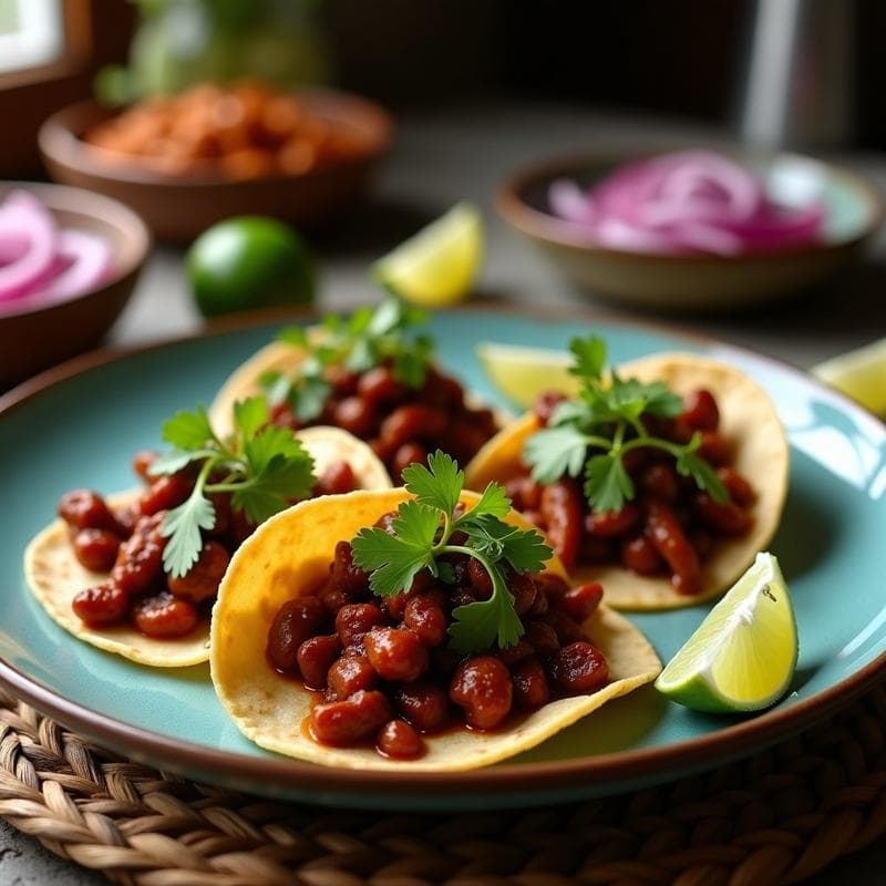 Tacos de Grillos con Chile Pasilla: Receta Mexicana Alta en Proteína en 20 Minutos