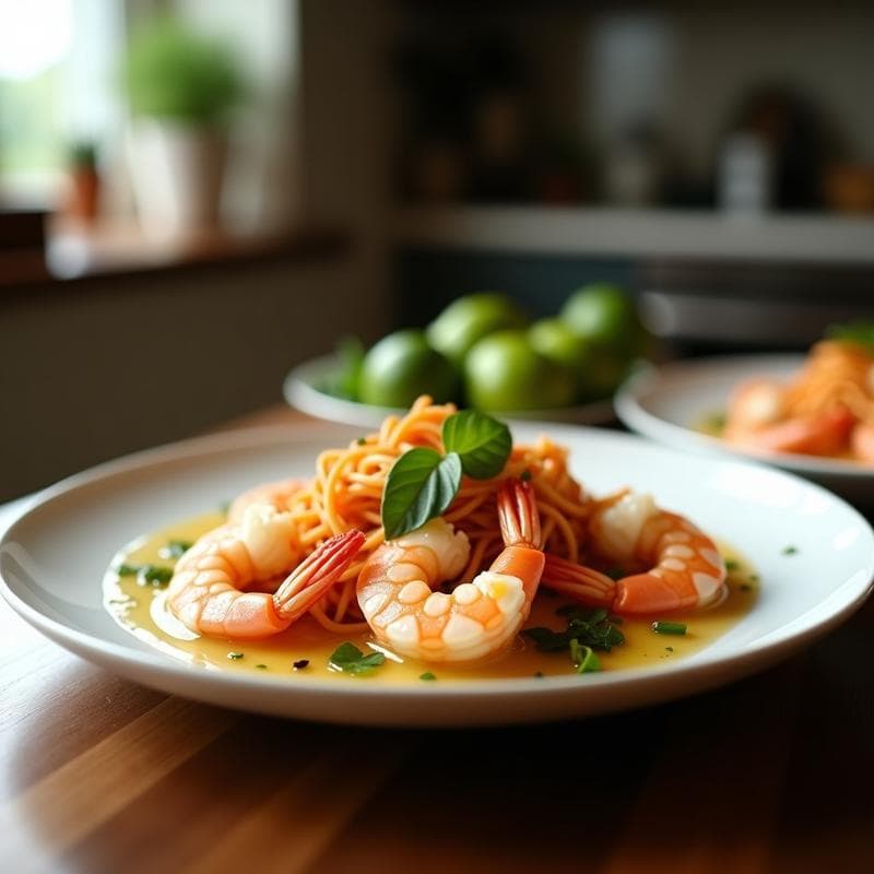 Tacos de Hoja Santa y Camarones: Receta Mexicana con Toque Herbáceo en Airfryer