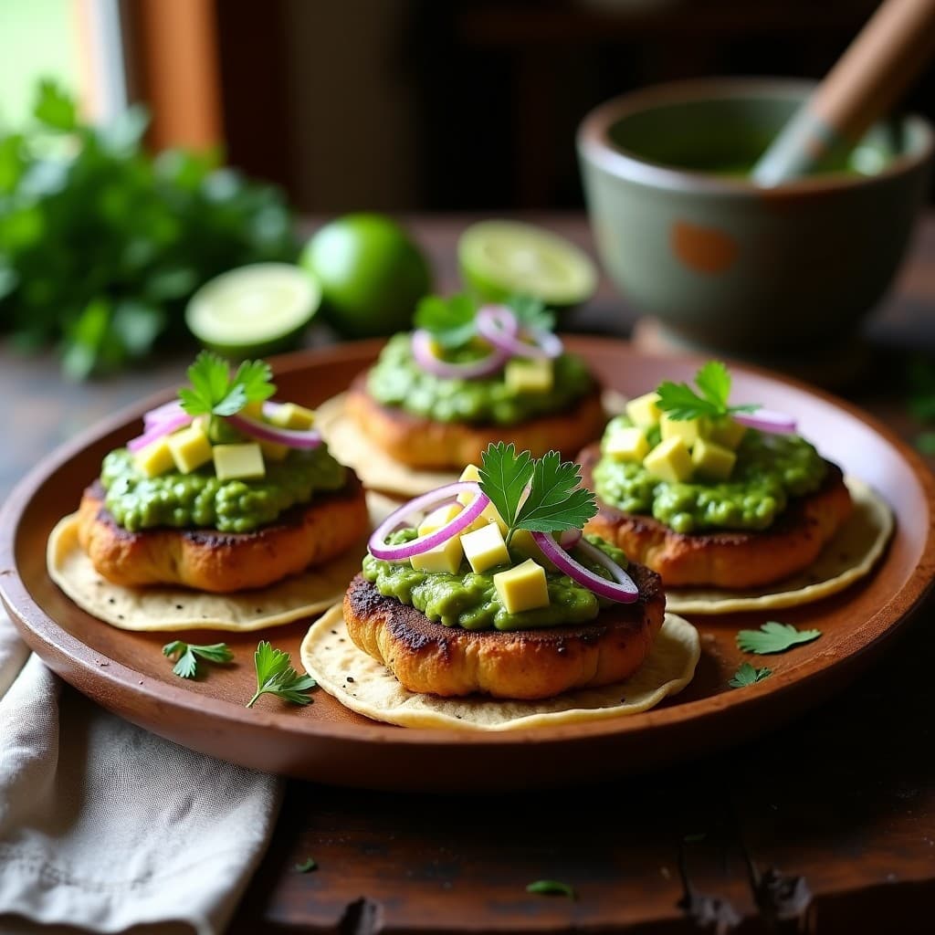 Tacos de Hongos Portobello con Pesto de Cilantro: Receta Mexicana Keto en Airfryer