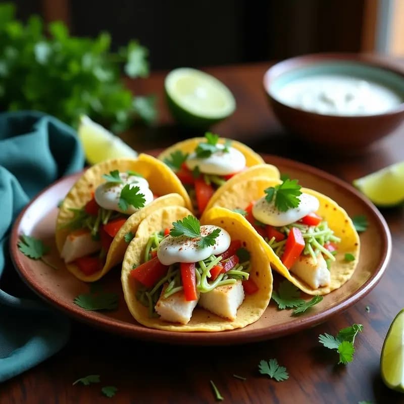 Tacos Horneados de Pescado al Baho: Receta de Costa Rica Sin Aceite y en 20 Minutos