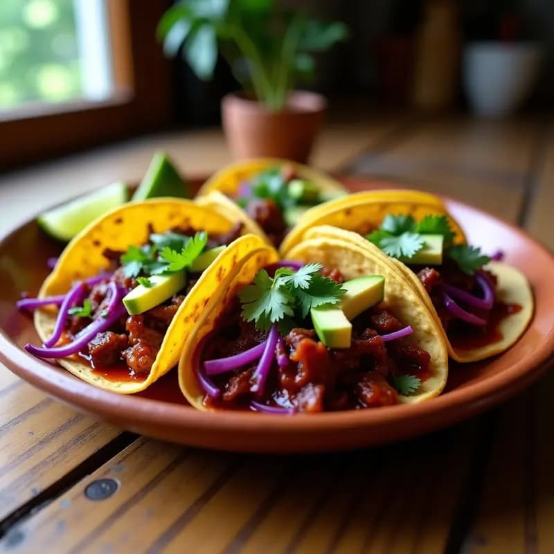 Tacos de Jackfruit BBQ Vegano: Receta Rápida y Alta en Fibra en 25 Minutos