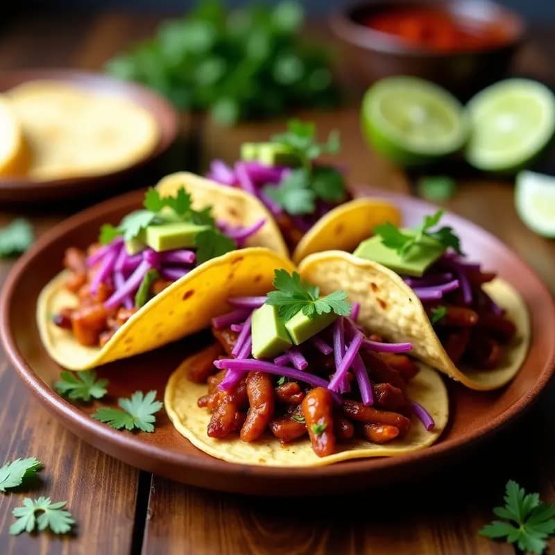 Tacos de Jackfruit Desmenuzado Ahumado: Receta Vegana y Ultra realista en 30 Minutos