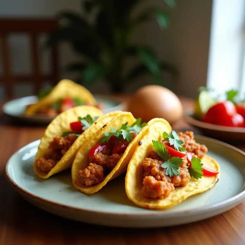 Tacos de Jackfruit Pulled Vegano: Receta Crujiente en Airfryer sin Aceite