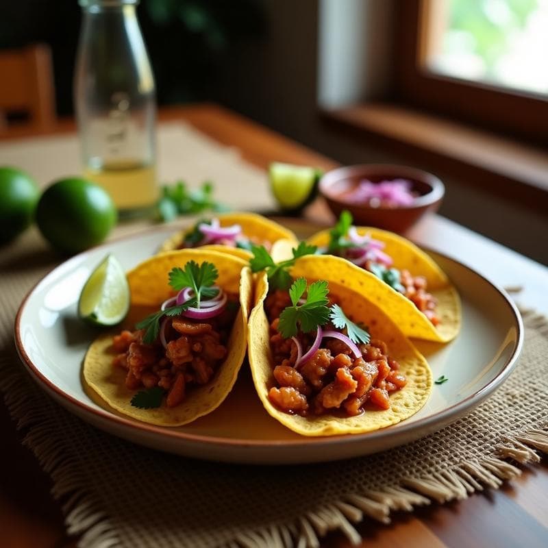 Tacos de Jaiba con Chile Pasilla: Receta Auténtica de la Costa Mexicana en 25 Minutos