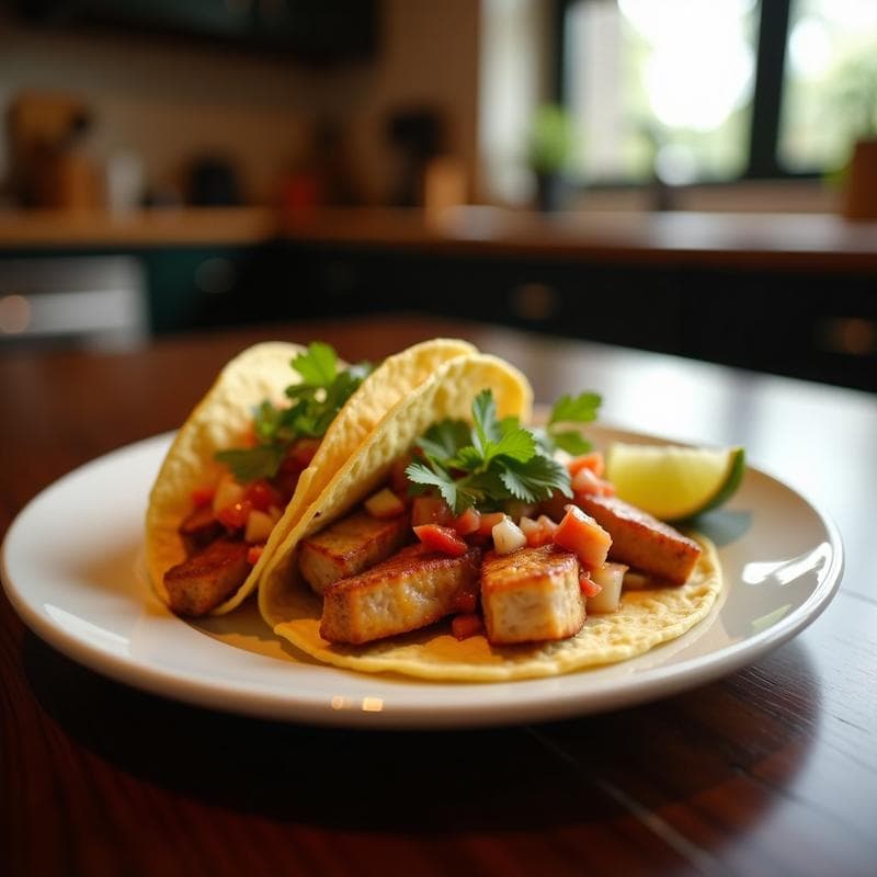 Tacos de Jamaica con Pescado Encurtido: Receta Mexicana en 25 Minutos con Toque Ácido