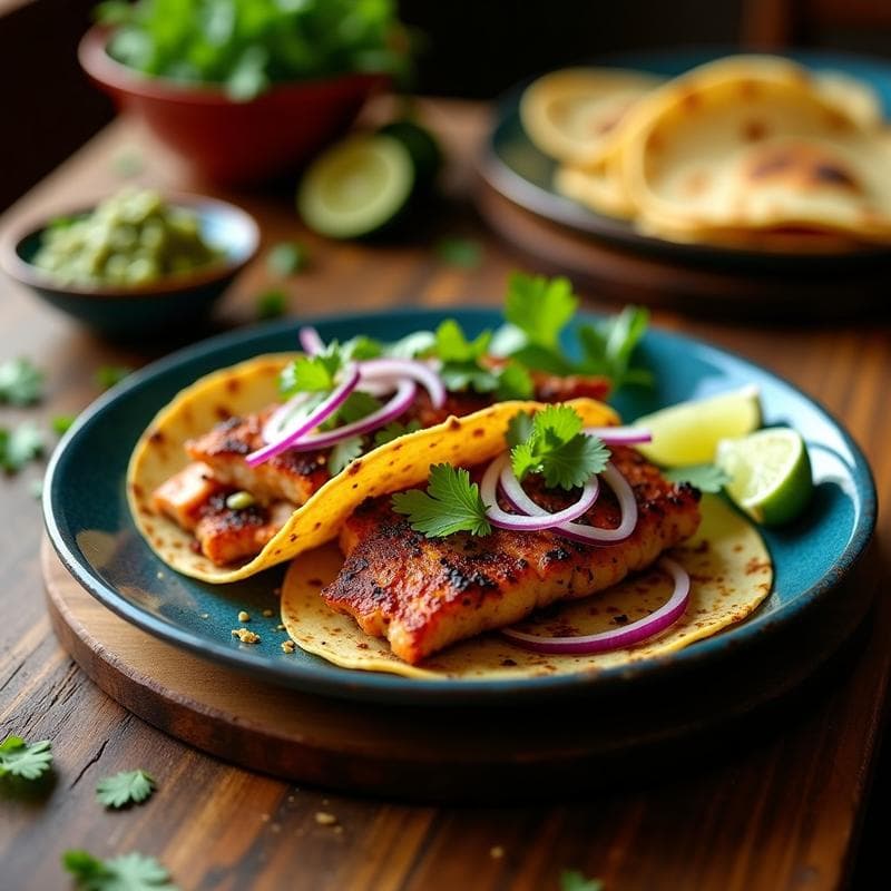 Tacos Jarochos de Pescado Zarandeado: Receta Auténtica en 30 Minutos con Toque Ahumado