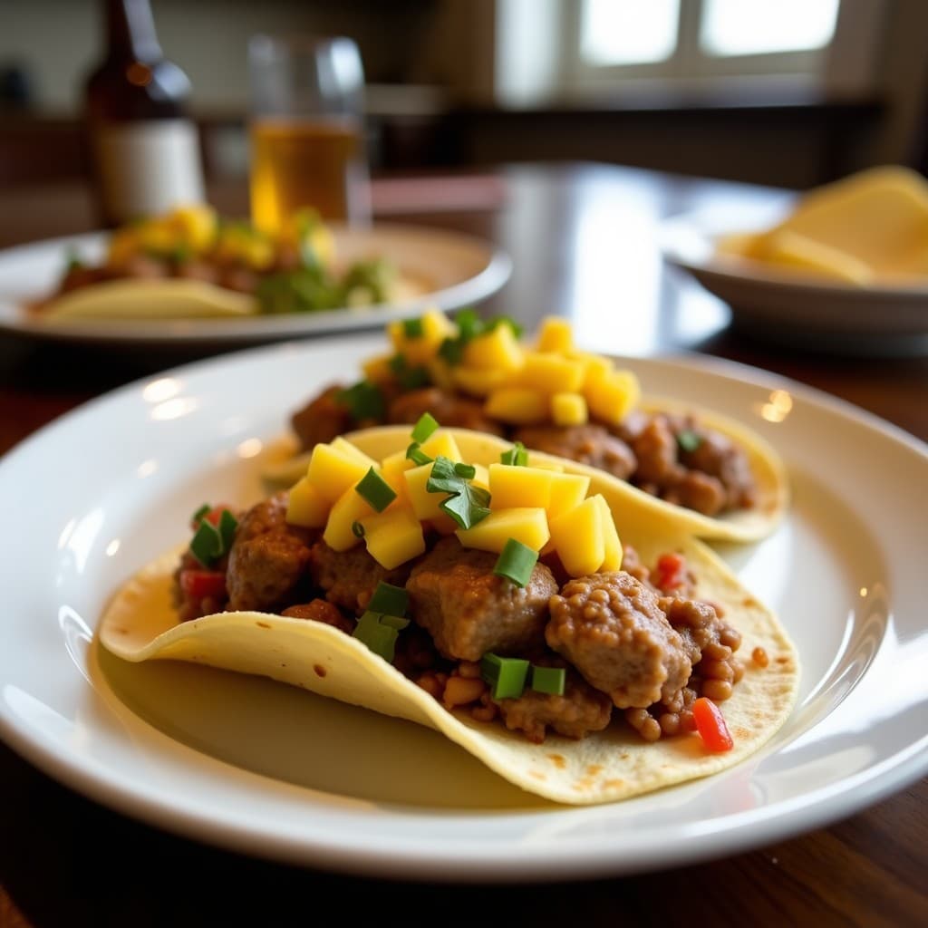 Tacos de Jicama con Relleno de Atún Ahumado y Mango: Receta Baja en Carbohidratos y Alta en Proteína