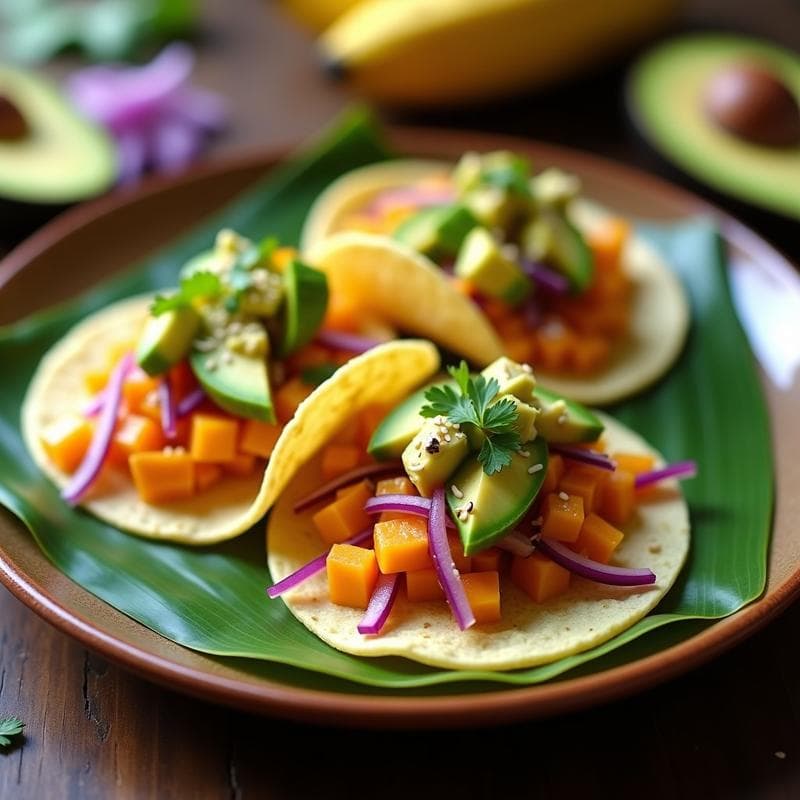 Tacos de Jícama con Encurtido de Mango Habanero: Receta Vegana Sin Cocción en 15 Minutos