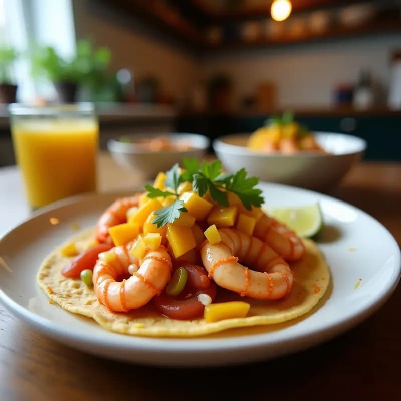 Tacos de Langosta con Mango y Salsa de Cítricos: Receta Mexicana de Lujo en Comal