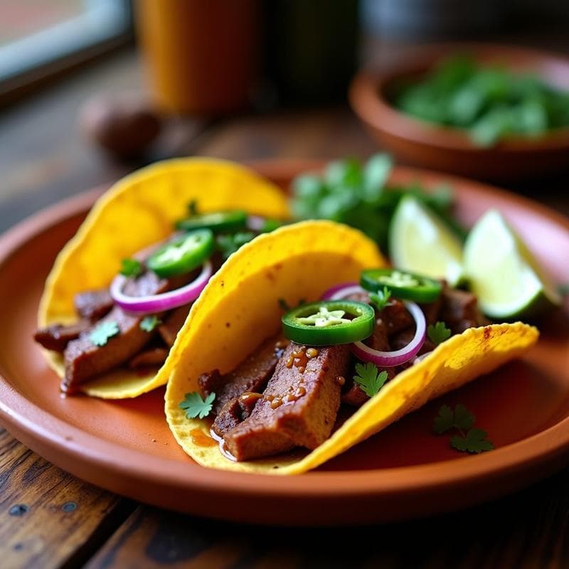 Tacos de Lengua de Res Escabechada: Receta Auténtica Mexicana en Olla Exprés