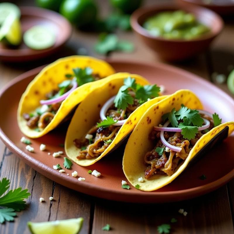 Tacos de Nopales Asados con Queso Panela: Receta Vegana y Sin Gluten en Airfryer