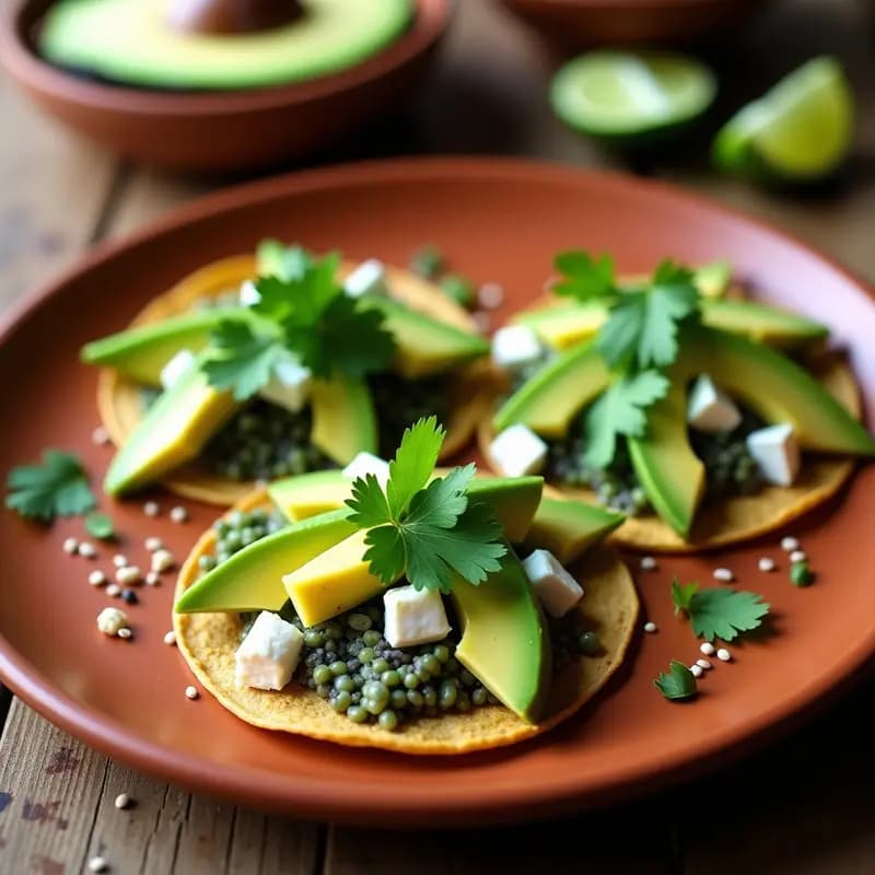 Tacos de Nopales y Queso de Almendras: Receta Mexicana Keto con Masa de Chía