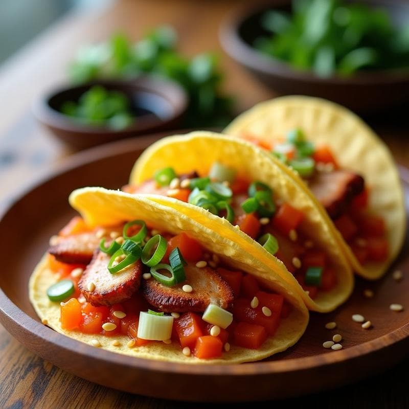 Tacos de Onggi Fermentados: Receta Coreana de Kimchi en Casa con Sabor Auténtico