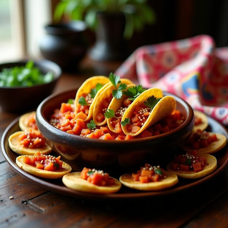 Tacos de Onggi con Tempeh y Kimchi: Receta Coreana Fermentada y Alta en Probióticos