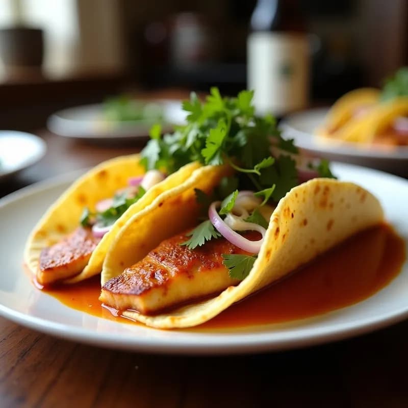 Tacos Onggi Japoneses: Receta Tradicional Rellenos de Pescado en 30 Minutos