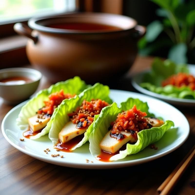 Tacos Onggi de Pescado Ahumado: Receta Coreana Fermentada en 24 Horas con Umami Explosivo