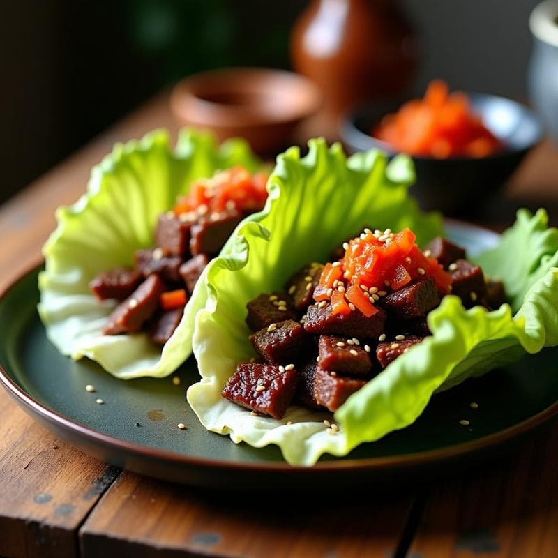 Tacos Onggi de Ternera Fermentada con Kimchi: Receta Coreana Auténtica en 24 Horas