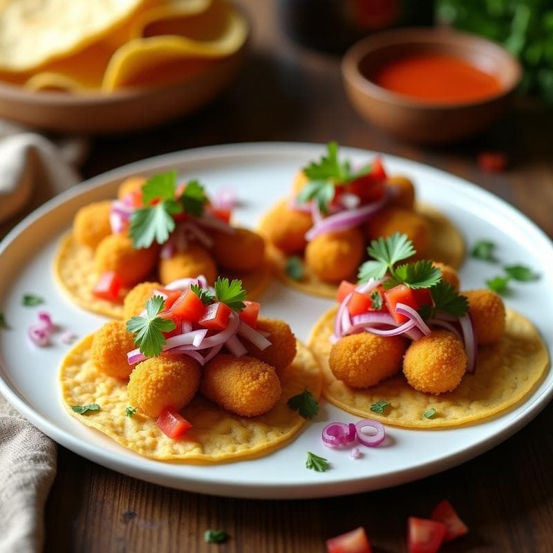 Tacos de Ongolmo en Airfryer: Receta Ecuatoriana Ultra Crujiente en 12 Minutos