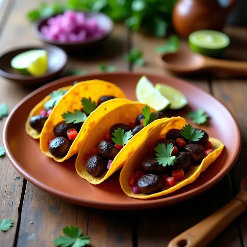 Tacos de Ongolmo y Cebolla Morada: Receta Ecuatoriana Auténtica y Rápida en 20 Minutos
